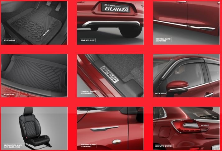 Latest Toyota Glanza Car 2025