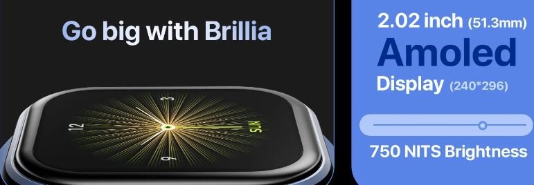 New Fire-Boltt Brillia Pro 2025 