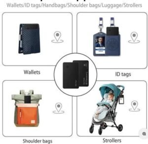 MicFlip Wallet Tracker Card