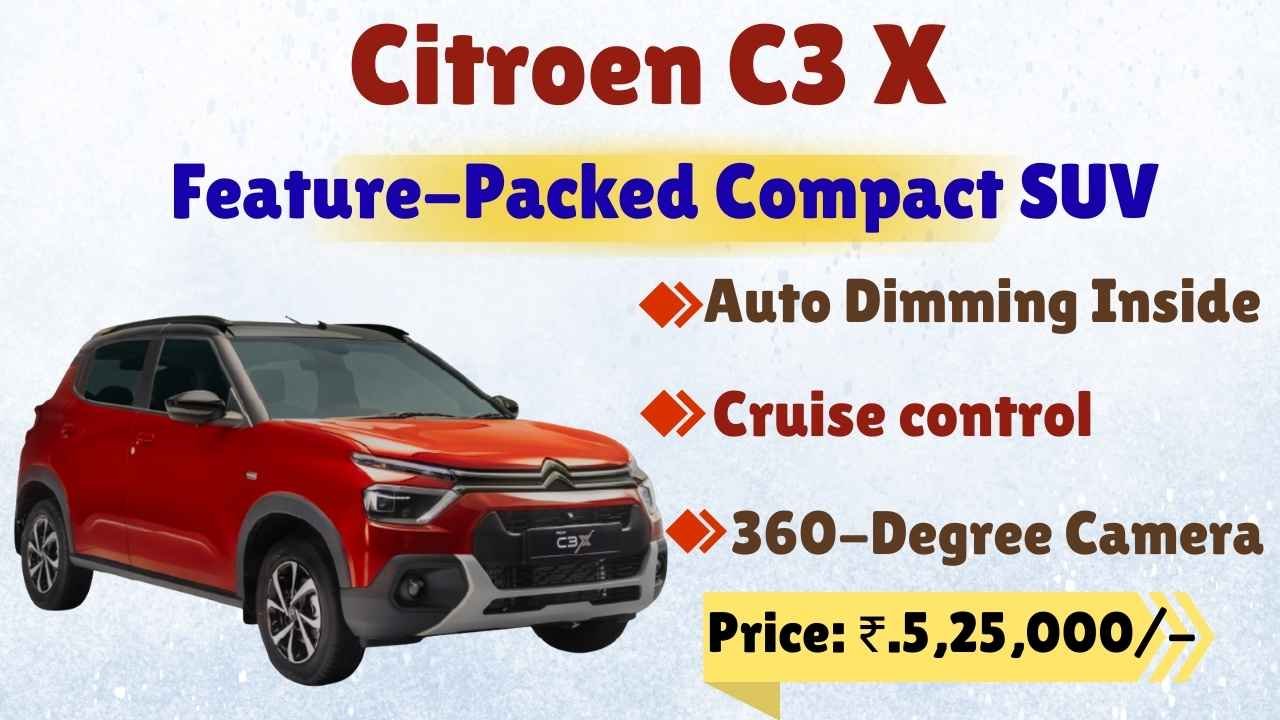 New Citroen C3 X 2025