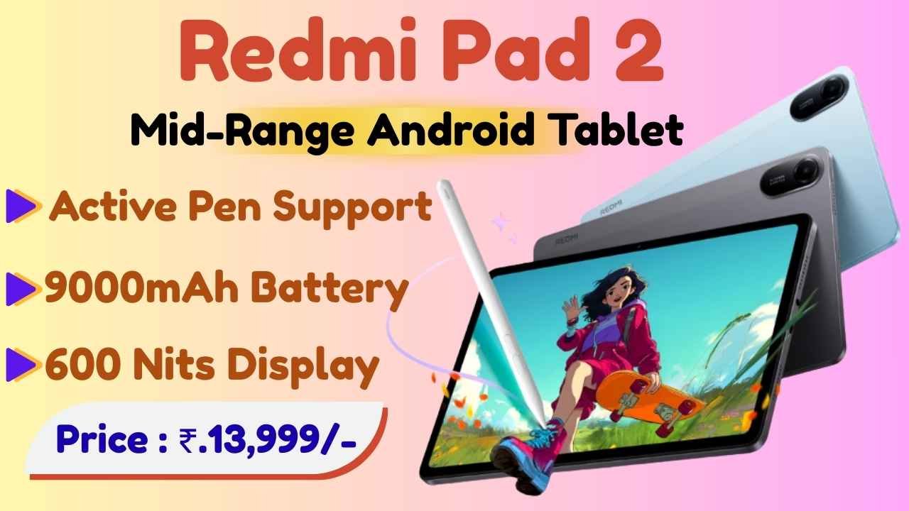 Latest Xiaomi Redmi Pad 2