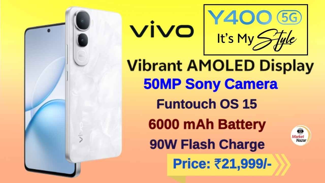New Vivo Y400 5G