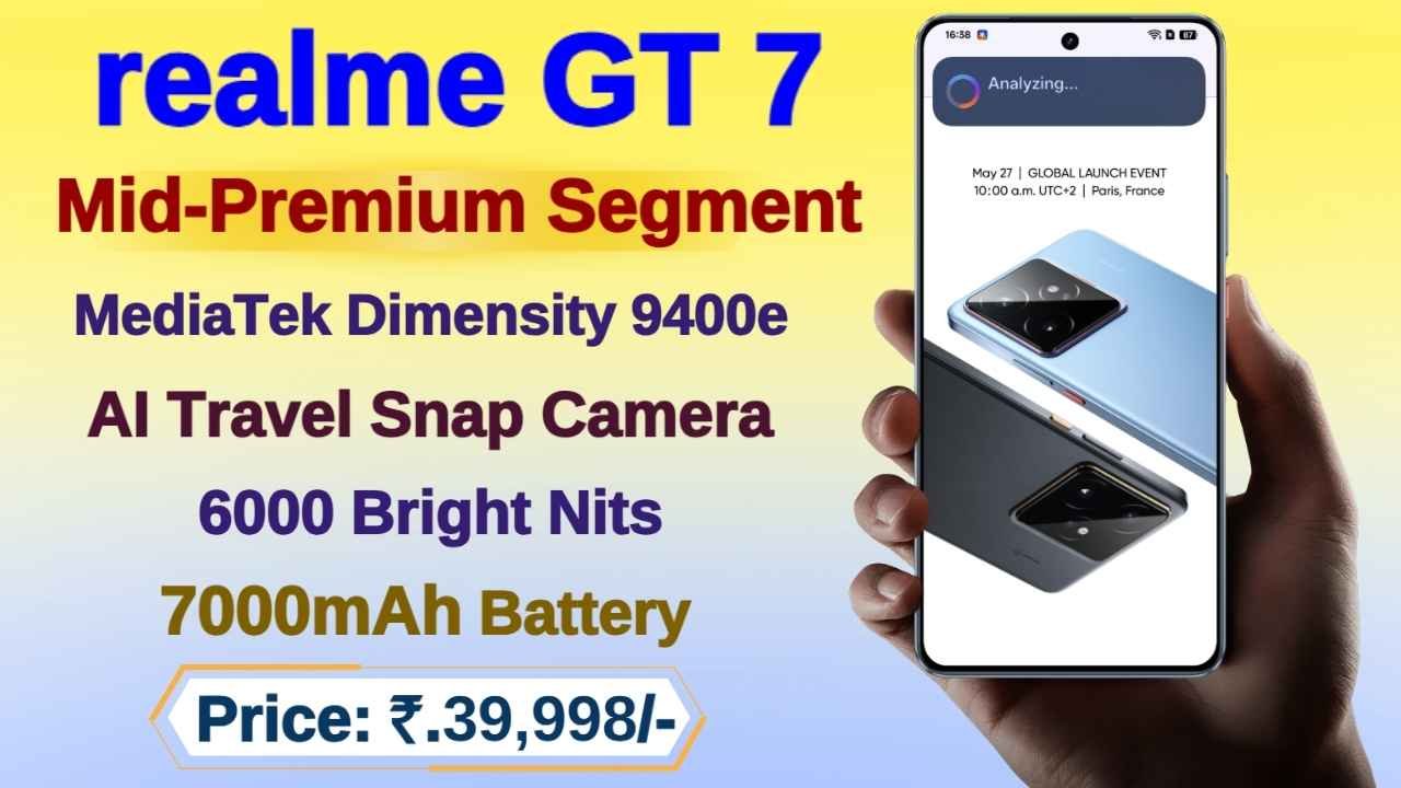 Latest Realme GT 7