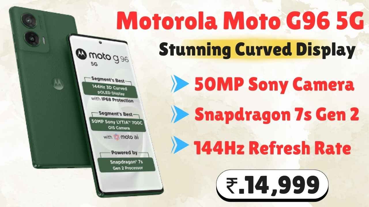 Latest Motorola Moto G96 5G