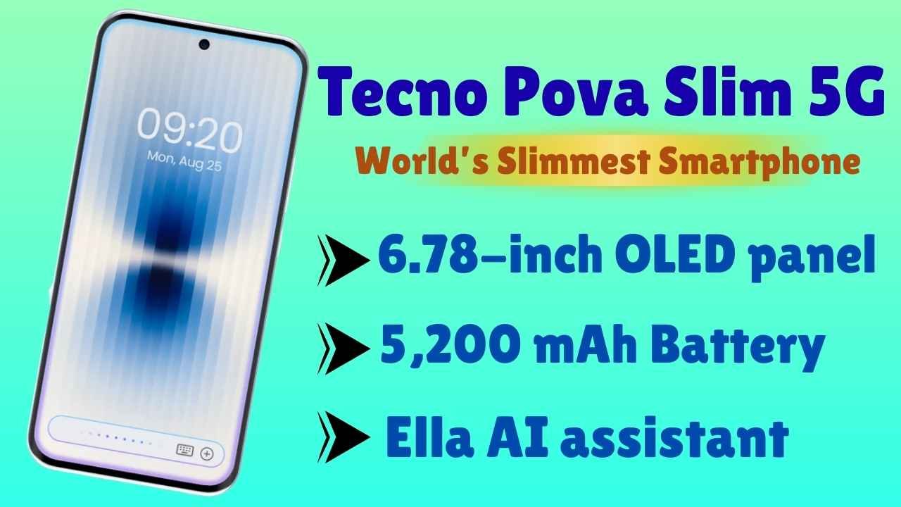 Latest Tecno Pova Slim 5G