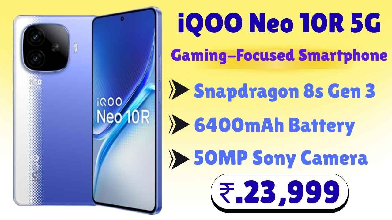 Latest iQOO Neo 10R 5G