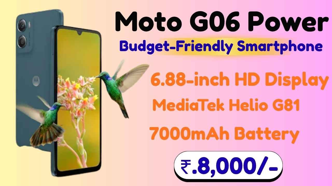 Latest Moto G06 Power