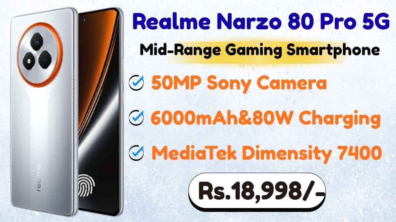 Latest Realme Narzo 80 Pro 5G